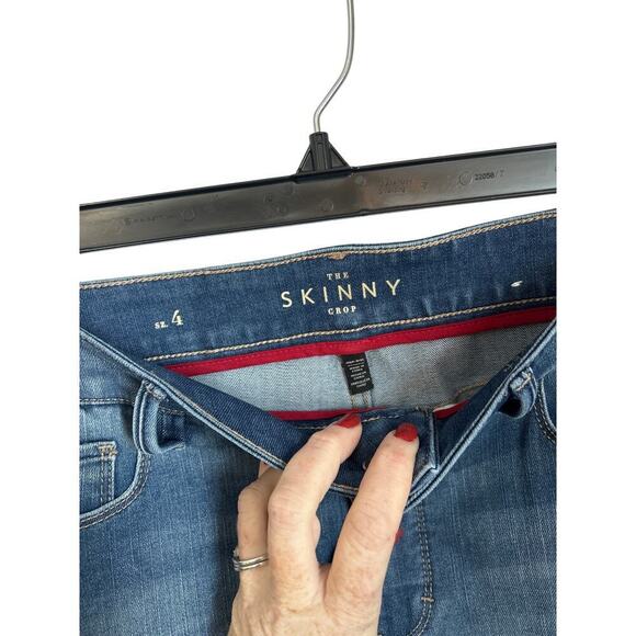 White house black market The skinny crop jeans size 4 - Picture 4 of 7